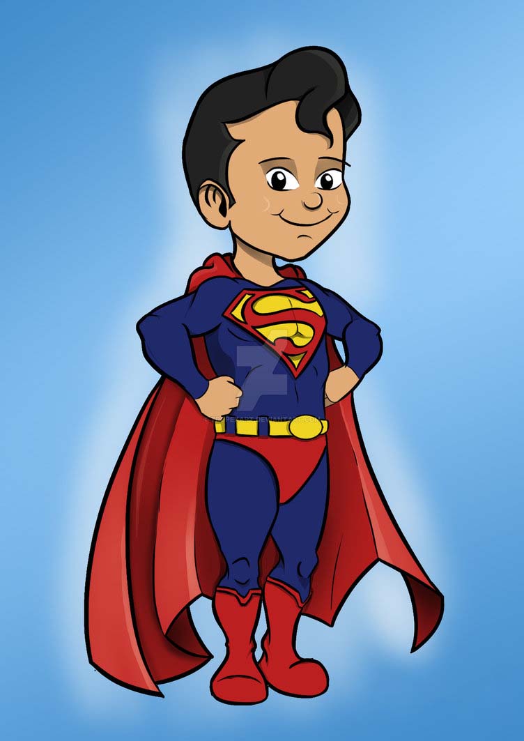 Hình ảnh chibi Superman đẹp và dễ thương 37