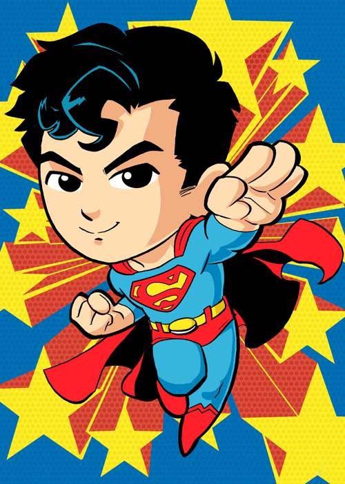 Hình ảnh chibi Superman đẹp và dễ thương 57