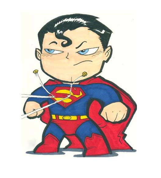 Hình ảnh chibi Superman đẹp và dễ thương 28