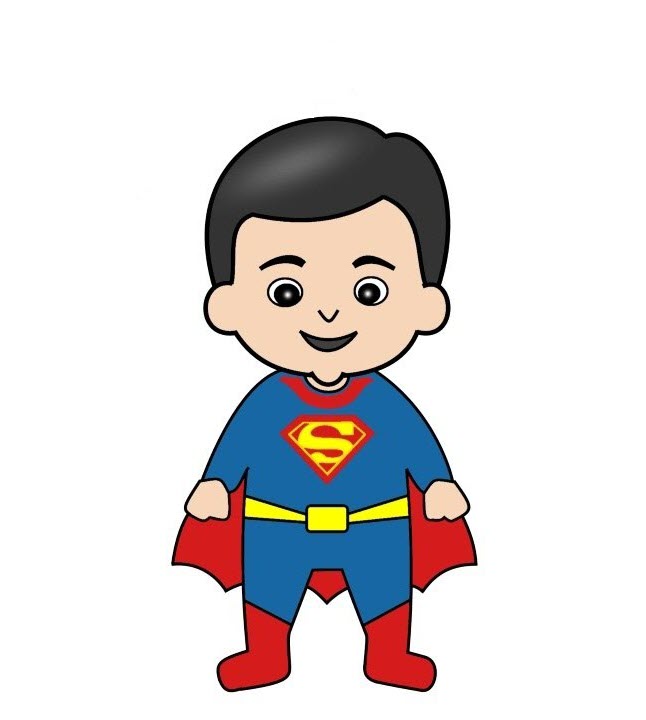 Hình ảnh chibi Superman đẹp và dễ thương 20