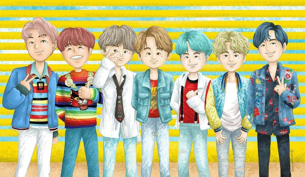 Hình ảnh Chibi BTS đẹp và cực chất 56