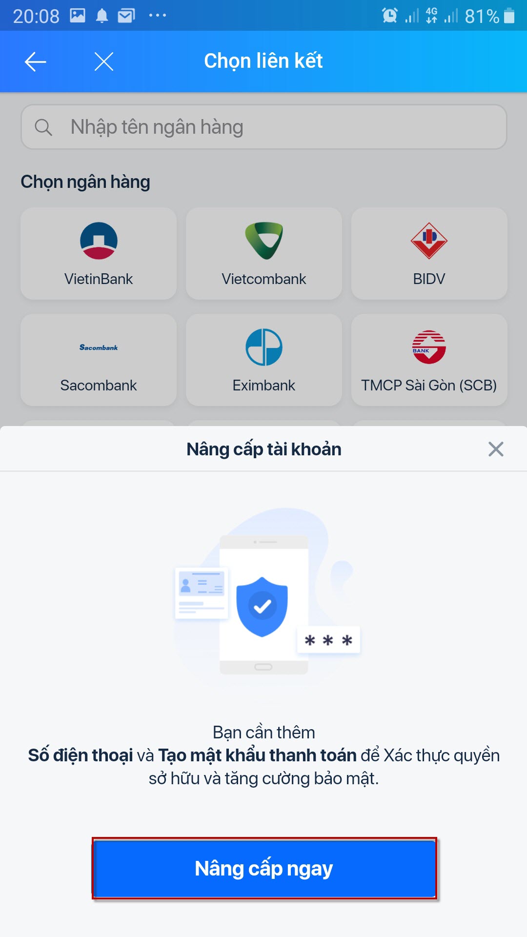 Hướng dẫn cách cài đặt Zalo Pay 04