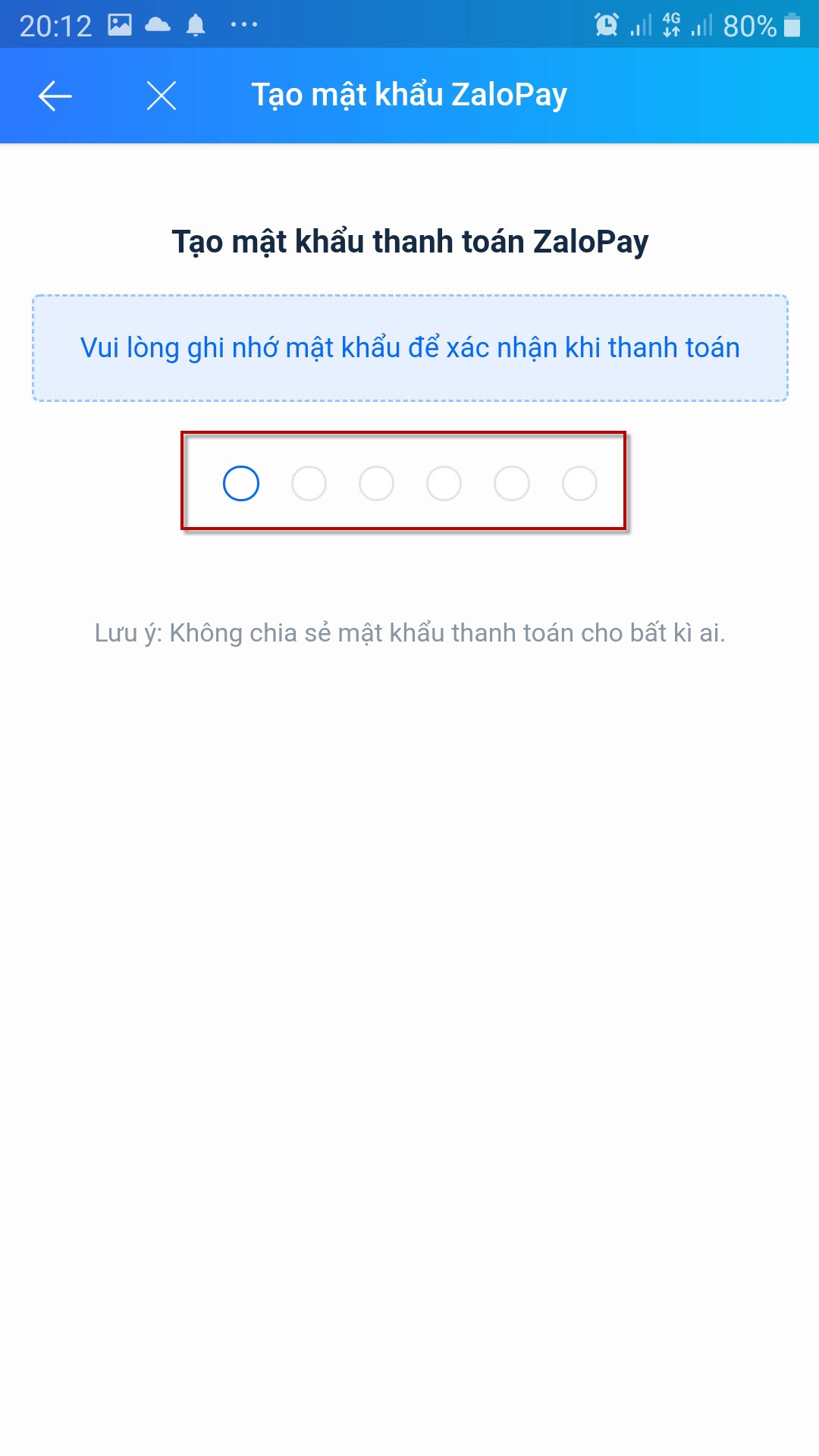 Hướng dẫn cách cài đặt Zalo Pay 07