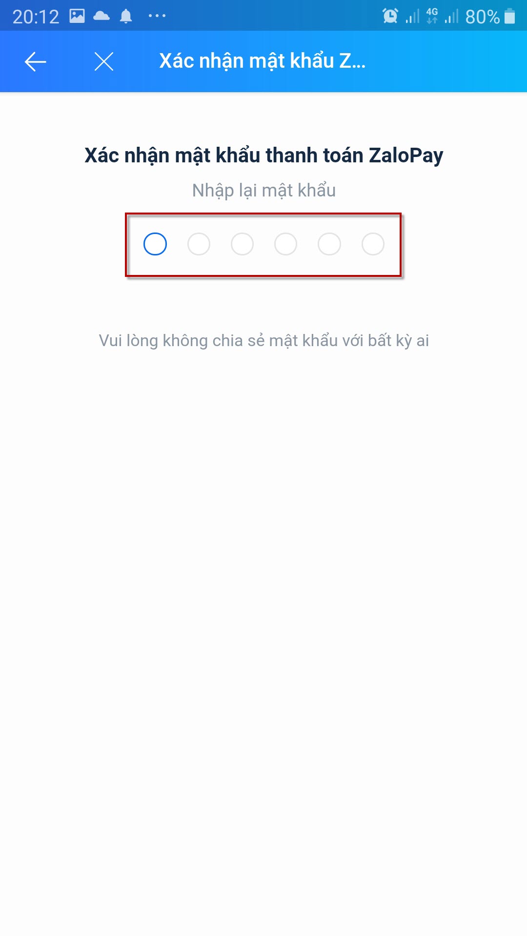 Hướng dẫn cách cài đặt Zalo Pay 08