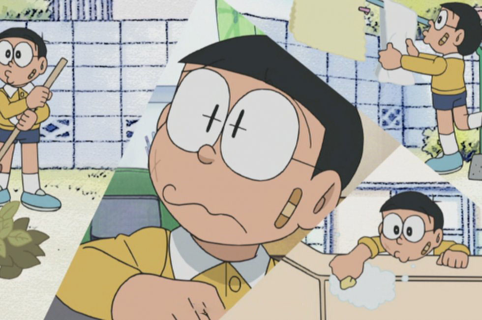 Hình ảnh nobita buồn đẹp nhất 35