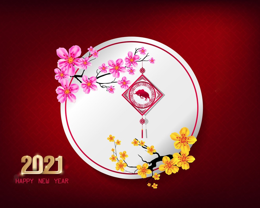 Mẫu thiệp chúc mừng năm mới 2021 cực đẹp  Ảnh chúc Tết