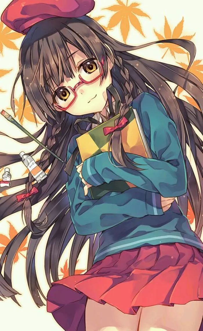 50+ hình ảnh Anime Girl đeo kính đẹp nhất - Ảnh hoạt hình