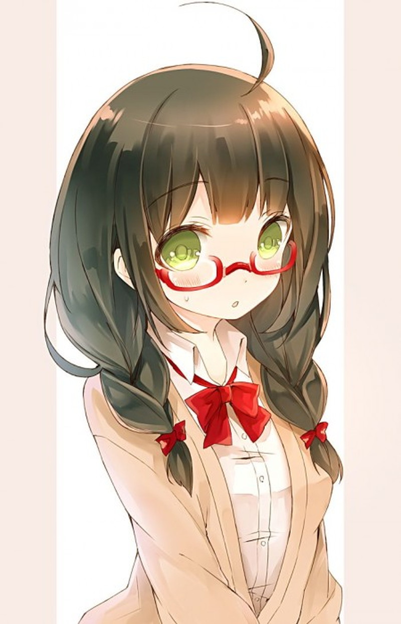 50+ hình ảnh Anime Girl đeo kính đẹp nhất 13