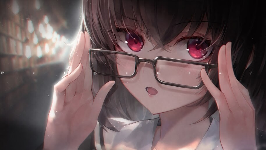 50+ hình ảnh Anime Girl đeo kính đẹp nhất 32