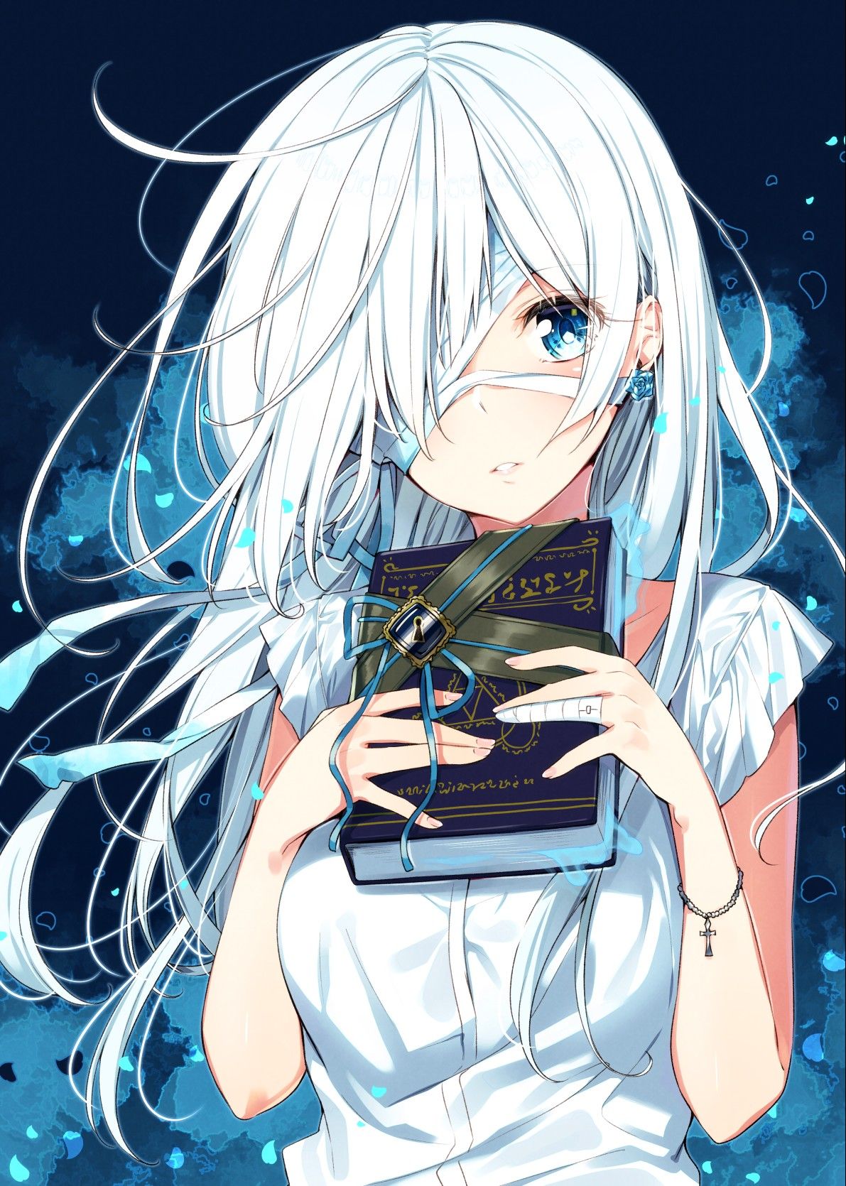 Nhân vật nữ anime tóc trắng sở hữu vẻ đẹp thần tiên, đầy sức mạnh và bí ẩn. Hãy cùng nhìn qua hình ảnh và khám phá câu chuyện đầy hấp dẫn của cô ấy.