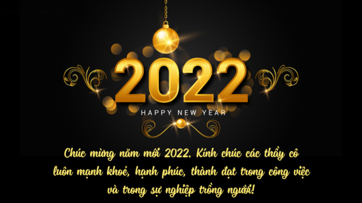 50 thiệp chúc mừng năm mới 2022 đẹp nhất - Ảnh đẹp Free