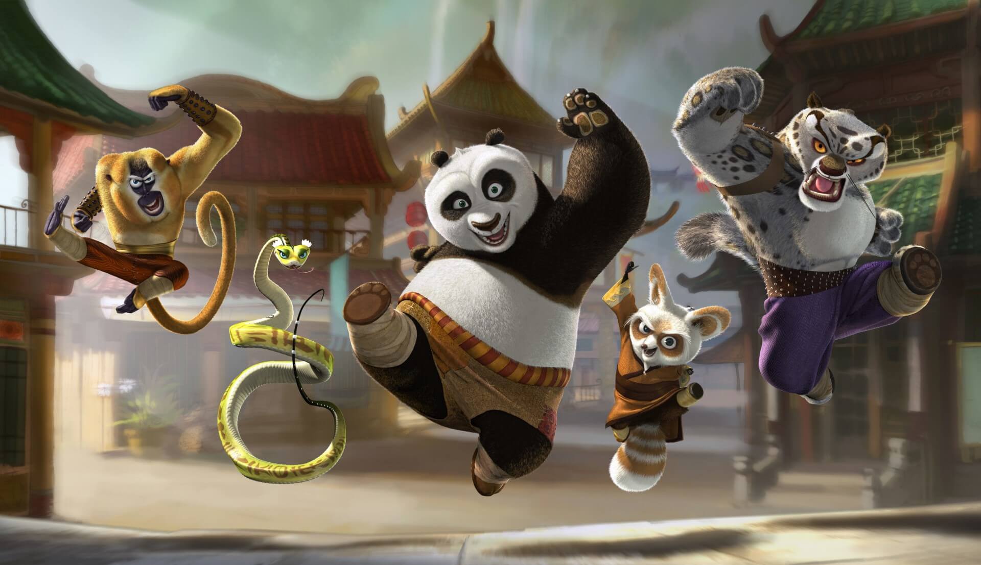 Kung fu panda: Gặp lại chú gấu trúc Po và hành trình của anh ta trong việc học Kung Fu, gặp gỡ và chiến đấu cùng các đồng đội . Với Chú gấu trúc dễ thương và các nhân vật khác, giúp bạn tận hưởng những khoảnh khắc thú vị trong thế giới của Kung Fu Panda. Hãy xem hình ảnh để cảm nhận trọn vẹn hơn.