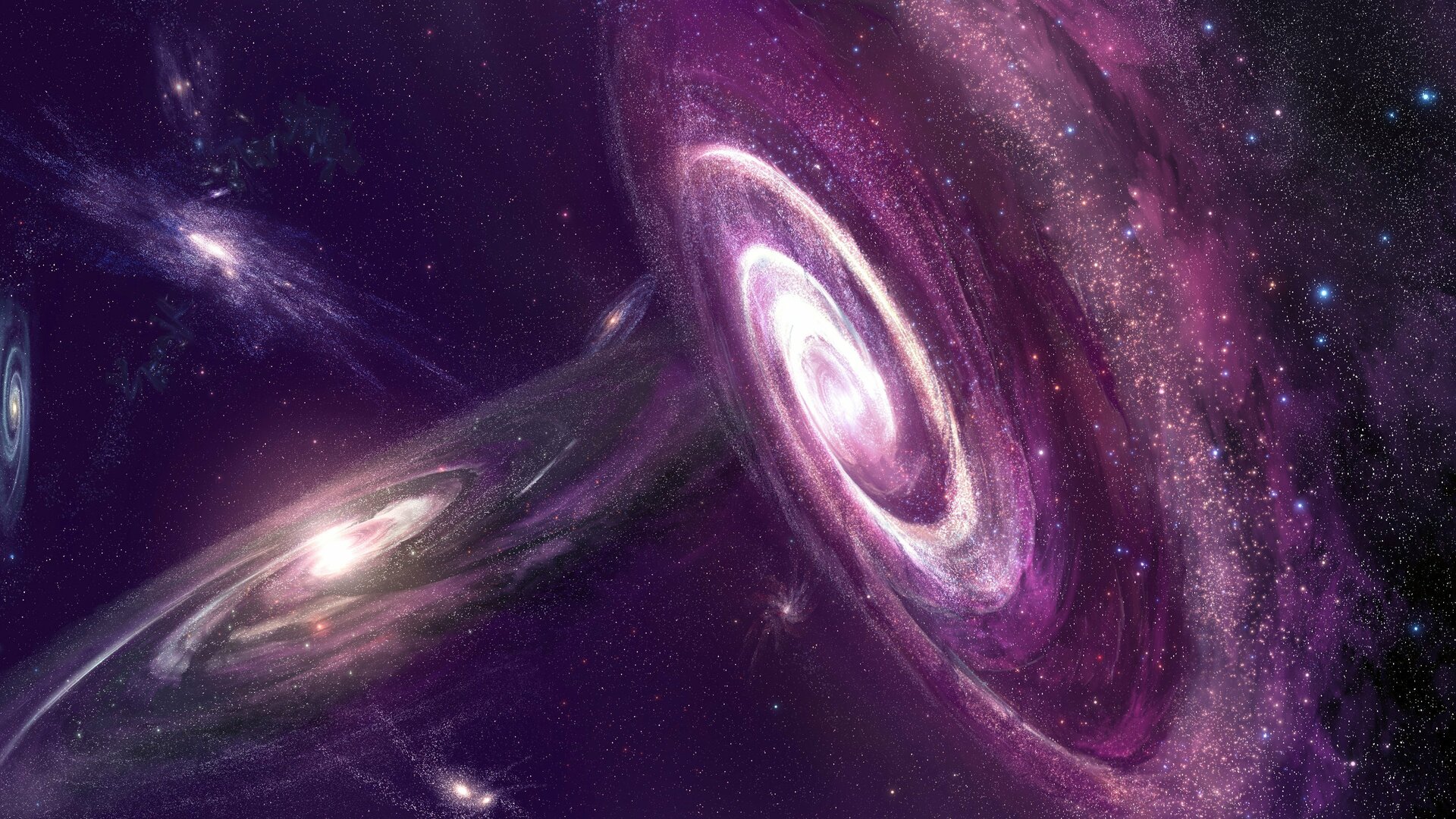 Hình nền dải ngân hà 3D tuyệt đẹp