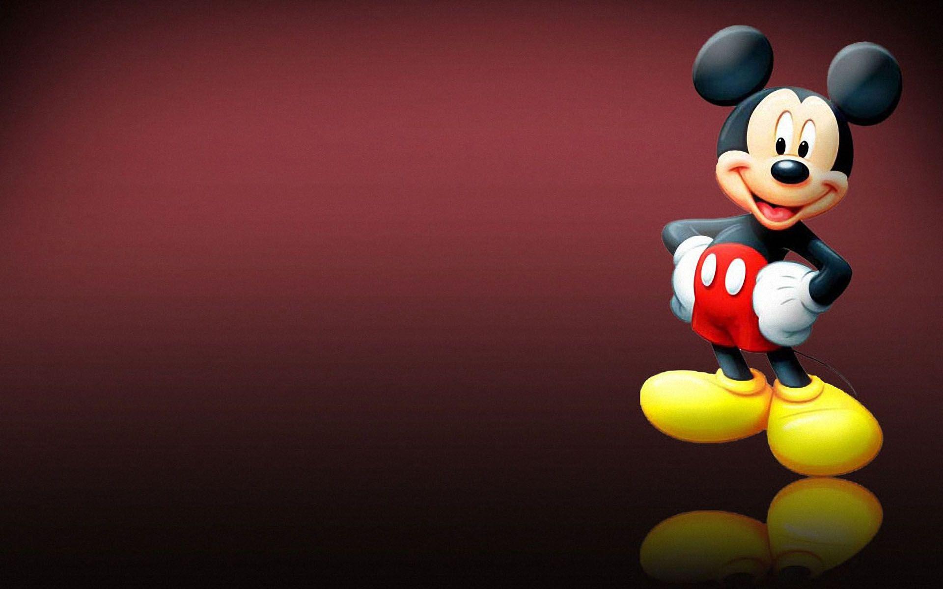 Miếng dán hình chuột Mickey Minnie xinh xắn dễ thương trang trí xe hơi