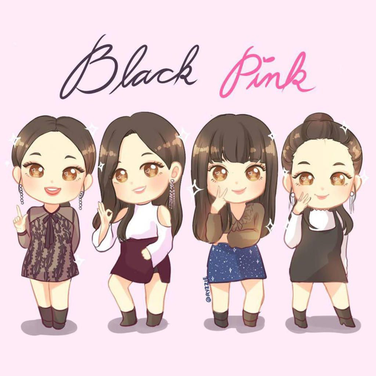 39 Ý Tưởng Ảnh Blackpink Chibi Dễ Thương Dễ Vẽ Dành Cho Bạn  Top 10 Hà Nội