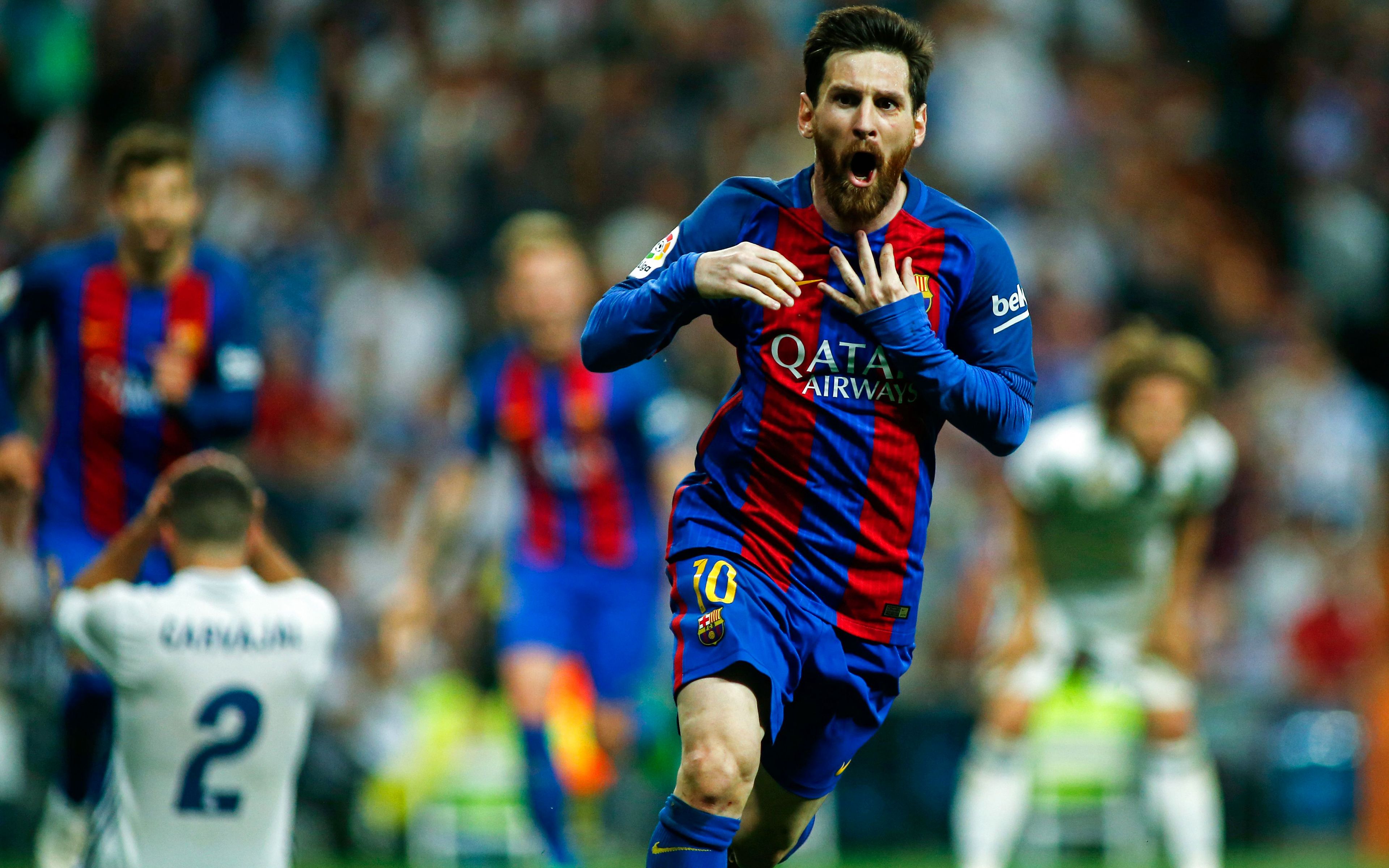 Tận hưởng bộ sưu tập hình nền Messi 4K đẹp mắt trong mọi thời gian trên màn hình của bạn. Hãy thử và tận hưởng những đường chân dung hoàn hảo của siêu sao bóng đá này!