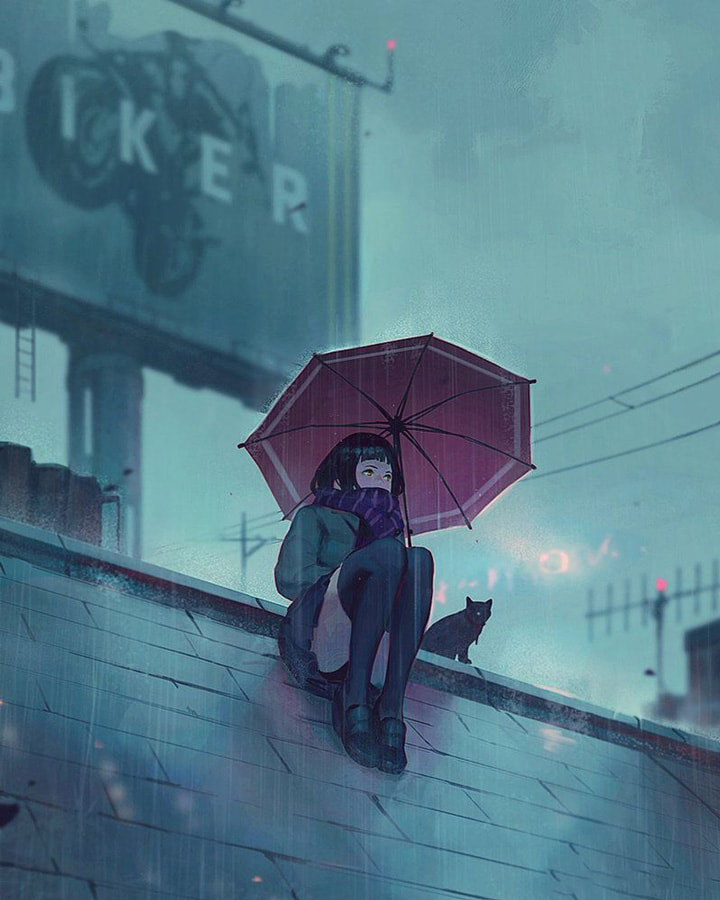Chi tiết nhiều hơn 100 ảnh anime mưa buồn hay nhất - Tin Học Vui