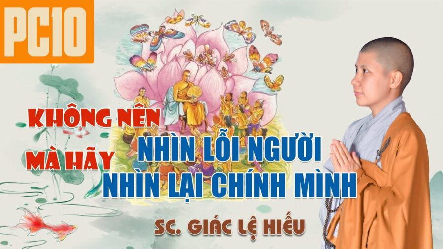 Không nên nhìn lỗi người, mà hãy nhìn lại chính mình - Kinh Pháp Cú 10 - SC. Giác Lệ Hiếu