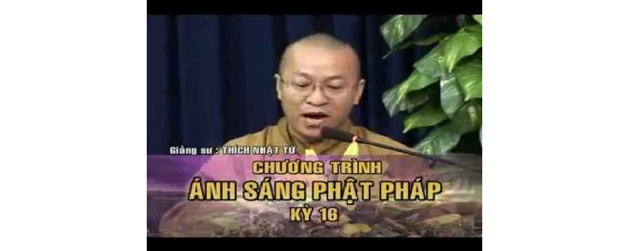 Ánh Sáng Phật Pháp 16: Hiến xác, Tự tử, Xử bắn, và Nhà hàng mặn - Thích Nhật Từ