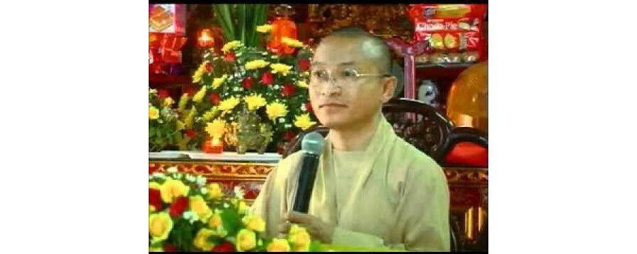 Bài học nhân quả A – thầy Thích Nhật Từ