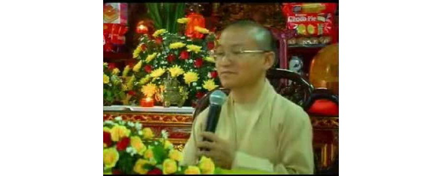 Bài học nhân quả – Thích Nhật Từ