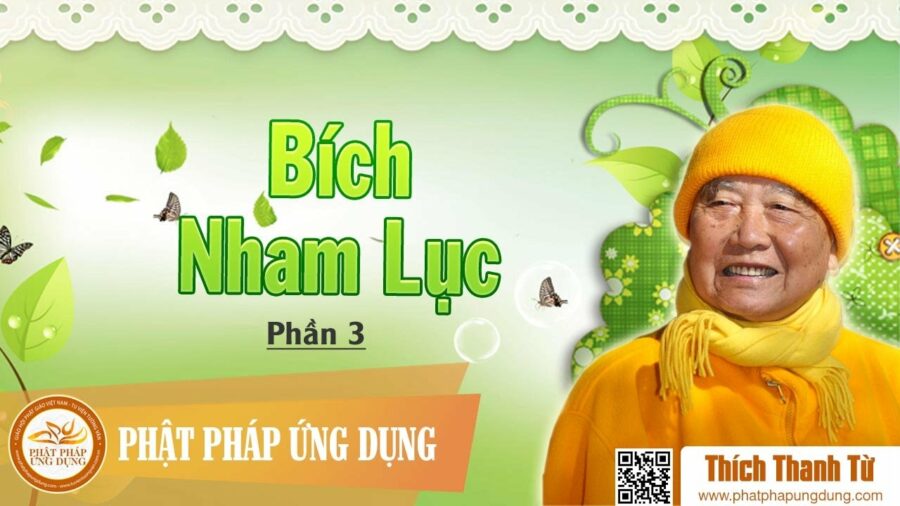 Bích Nham Lục Phần 3 – Thích Thanh Từ