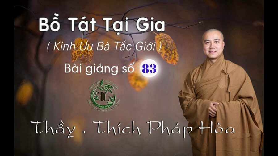 Bồ Tát Tại Gia 83 - Thầy Thích Pháp Hòa