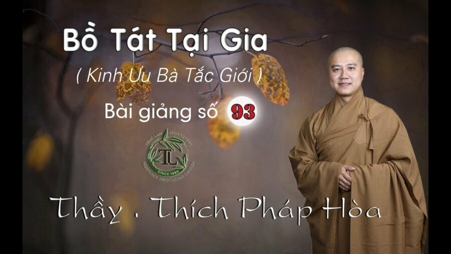 Bồ Tát Tại Gia 93 - Thầy Thích Pháp Hòa