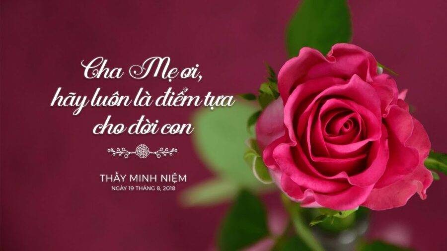 Cha Mẹ ơi, hãy luôn là điểm tựa cho đời con - Đại Đức Thích Minh Niệm