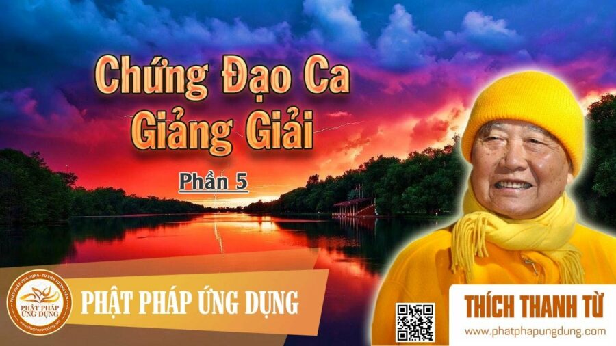 Chứng Đạo Ca Giảng Giải Phần 5 – Thích Thanh Từ