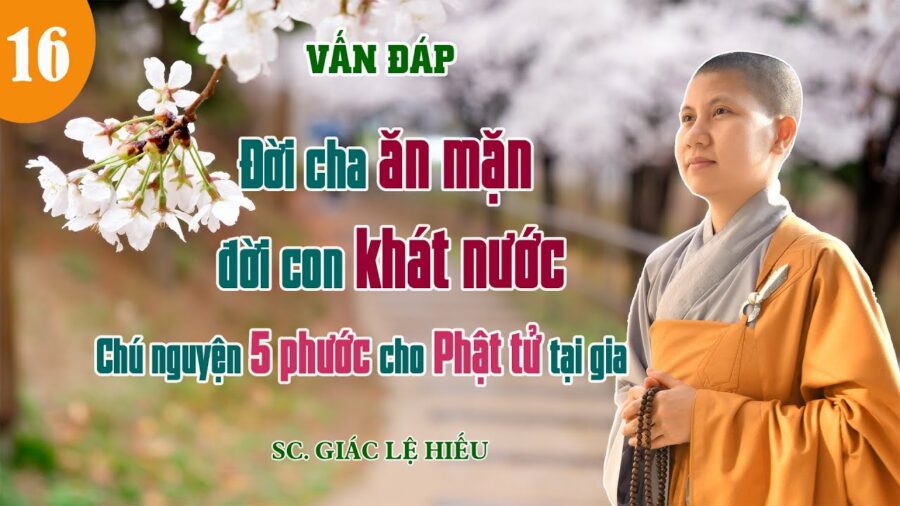 Vấn đáp Phật Pháp: Đời cha ăn mặn đời con khát nước - SC. Giác Lệ Hiếu