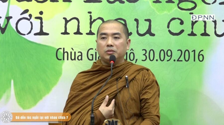 Đã đến lúc ngồi lại với nhau chưa – Thích Minh Niệm