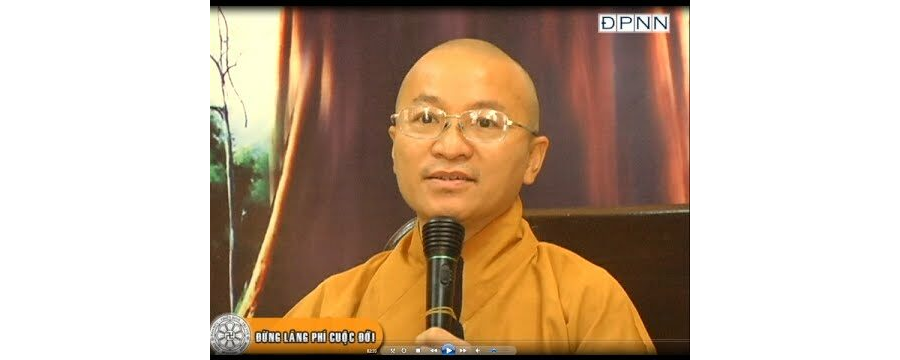 Đừng lãng phí cuộc đời – Thích Nhật Từ