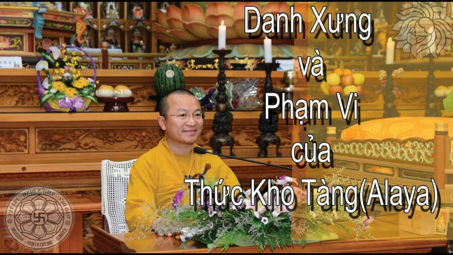 Duy Thức Tam Thập Tụng 05: Danh Xưng Và Phạm Vi Của Xuất Kho Tàng  (ALaYa) – Thích Nhật Từ