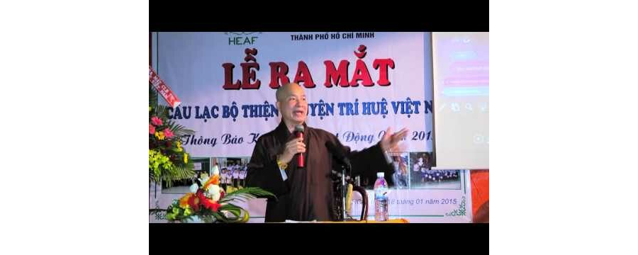 Hiện tại là nguyên khí quốc gia - Đại Đức Thích Trí Huệ