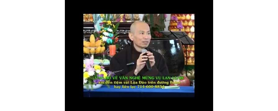 Khởi Phát Chánh Kiến Phần 1 – Thích Phước Tịnh