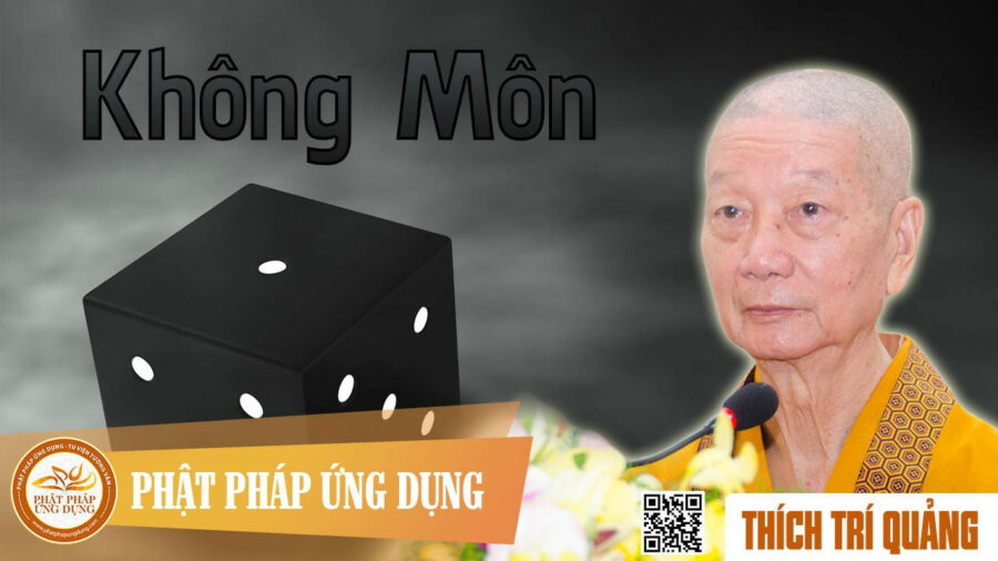 Không Môn – Thích Trí Quảng