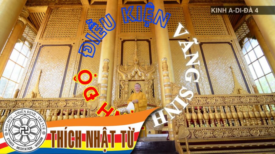 Kinh A-di-đà 4: Điều kiện vãng sinh Tịnh Độ – Thích Nhật Từ