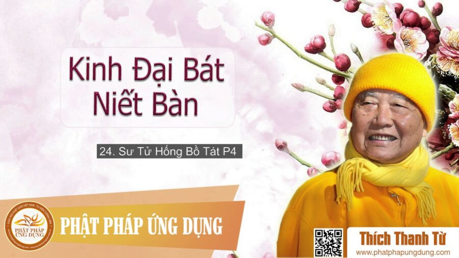Kinh Đại Bát Niết Bàn 24 – Sư Tử Hống Bồ Tát Phần 4 – Thích Thanh Từ