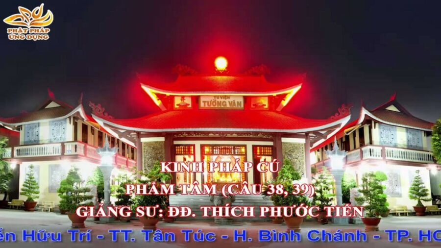 Kinh Pháp Cú Phẩm Tâm (Câu 38, 39) – Thích Phước Tiến