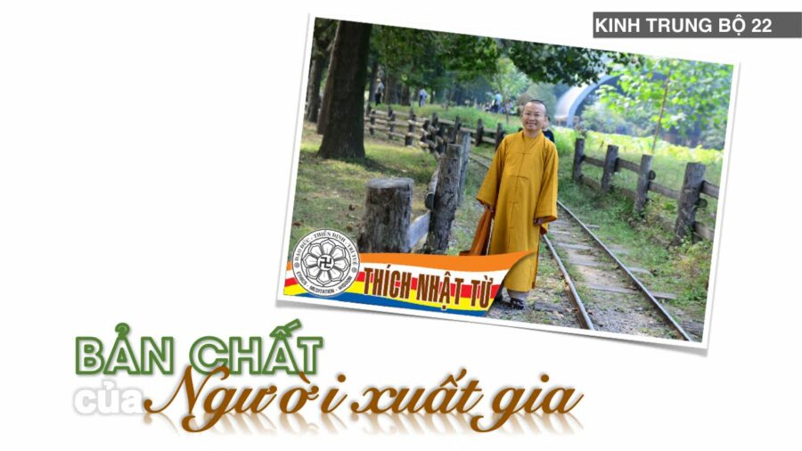 Kinh Trung Bộ 22 (Kinh Ví Dụ Con Rắn) – Bản chất của người xuất gia – Thích Nhật Từ