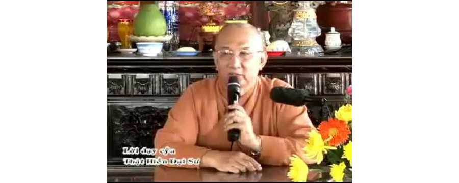 Lời Dạy Của Thật Hiền Đại Sư – Thích Giác Hóa