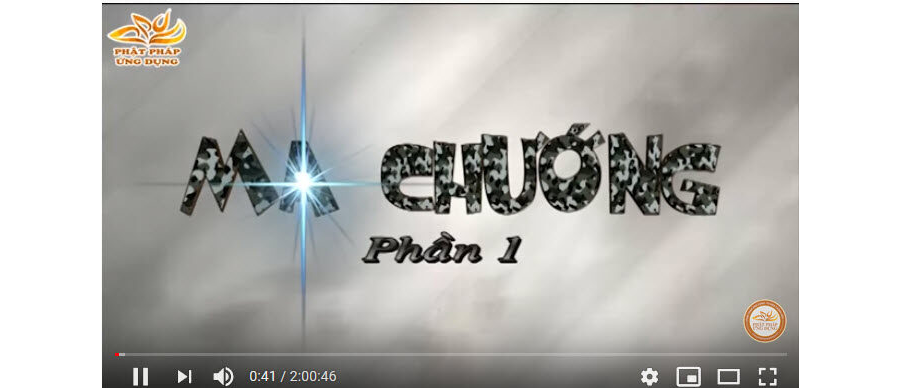 Ma Chướng Phần 1 – thầy Thích Phước Tiến