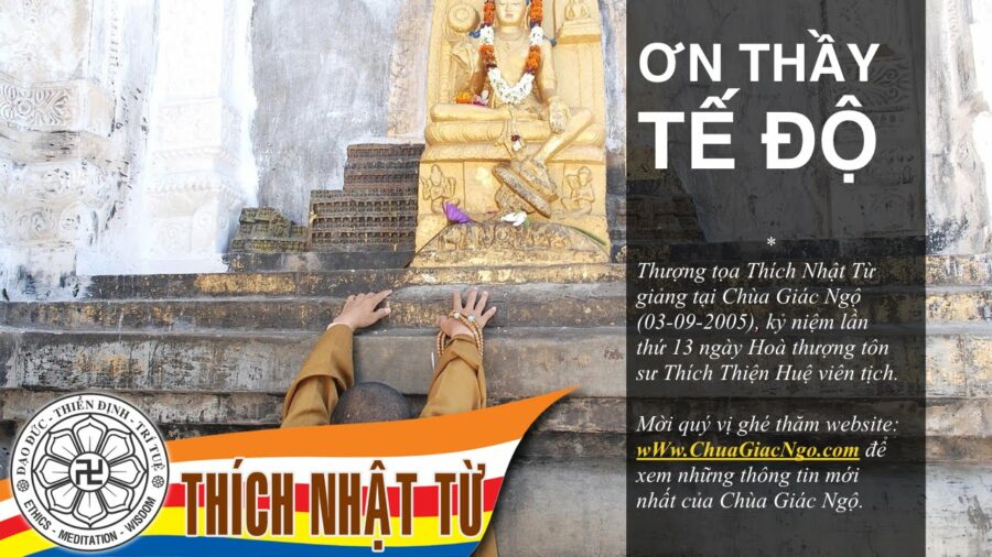 Ơn thầy tế độ – Thích Nhật Từ