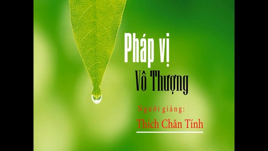 Pháp Vị Vô Thượng – Thích Chân Tính