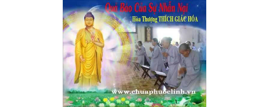 Quả Báo Đẹp Của Sự Nhẫn Nại – Thích Giác Hóa
