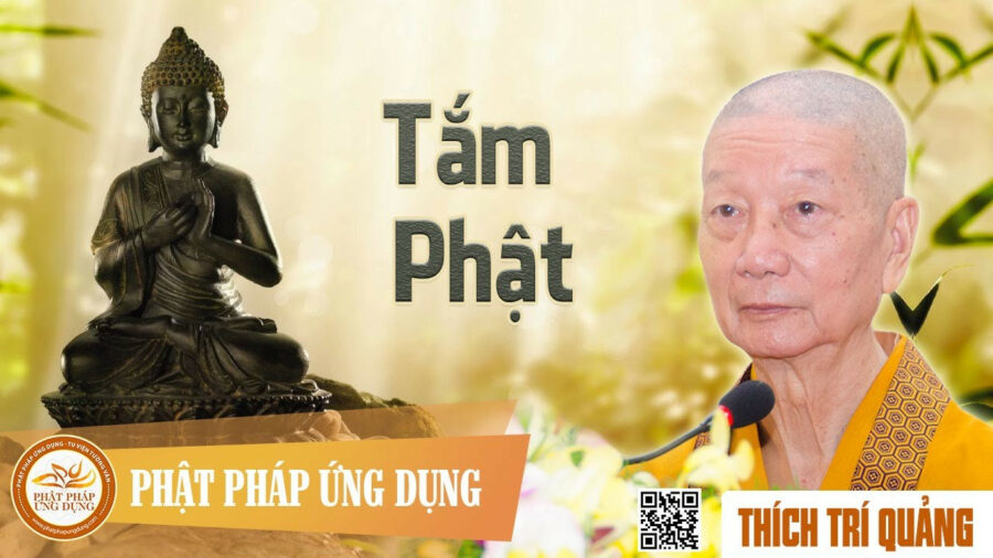 Tắm Phật – Thích Trí Quảng