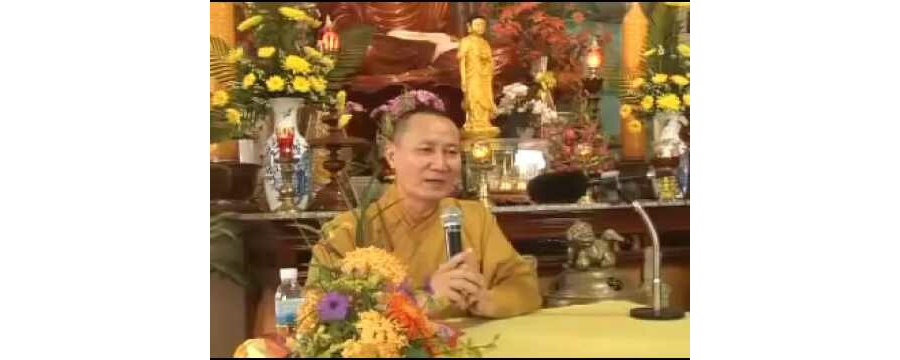 Tứ Niệm Xứ Con Đường Giải Thoát Khổ Đau – thầy Thích Phước Nghiêm