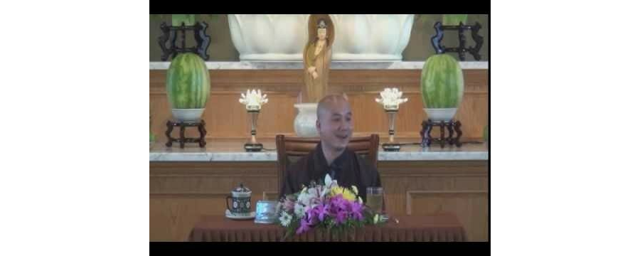 Tu Thì Không Tù – Đại Đức Thích Pháp Hòa