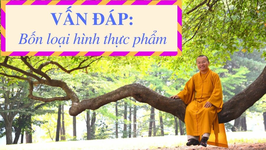 Vấn đáp: Bốn loại hình thực phẩm – Thích Nhật Từ